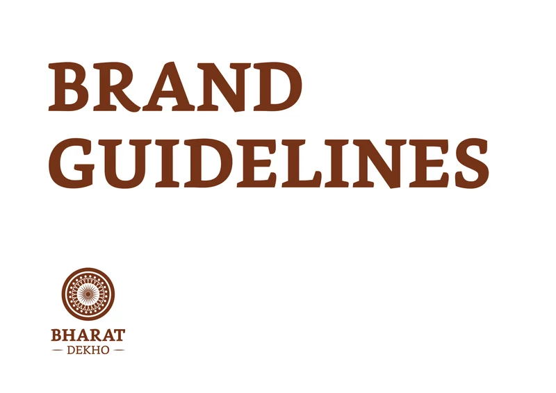 Bharat Dekho, brand guidelines