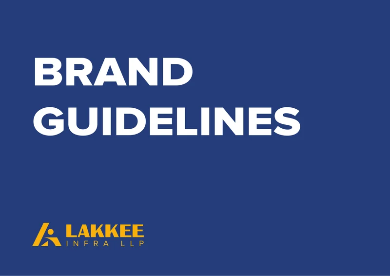 Lakkee Infra, brand guidelines